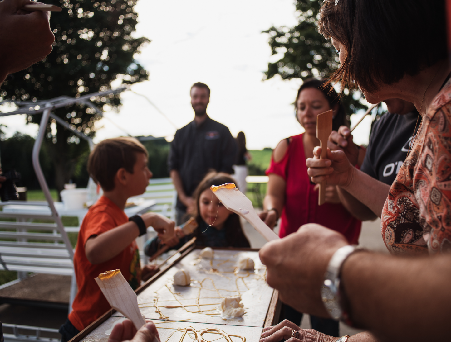 Banquise à l'érable