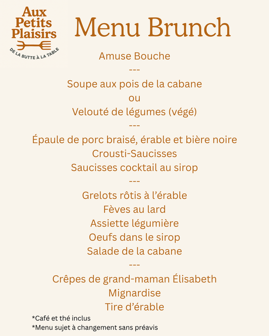 Brunch à la Cabane 🥞