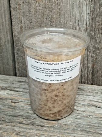 Fèves au lard à l'érable